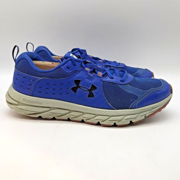 Under Armour Charged Toccoa 2 Sneakers Men's 10.5 Blue Running Shoes 3021955-401 - Picture 1 of 10